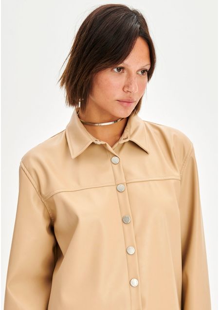 Camisa Alongada com Botões