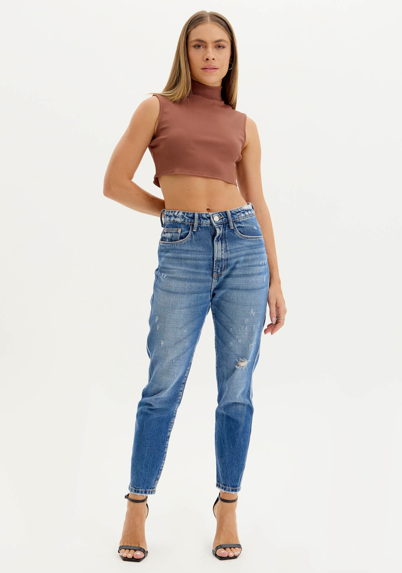 Calça Mom Jeans