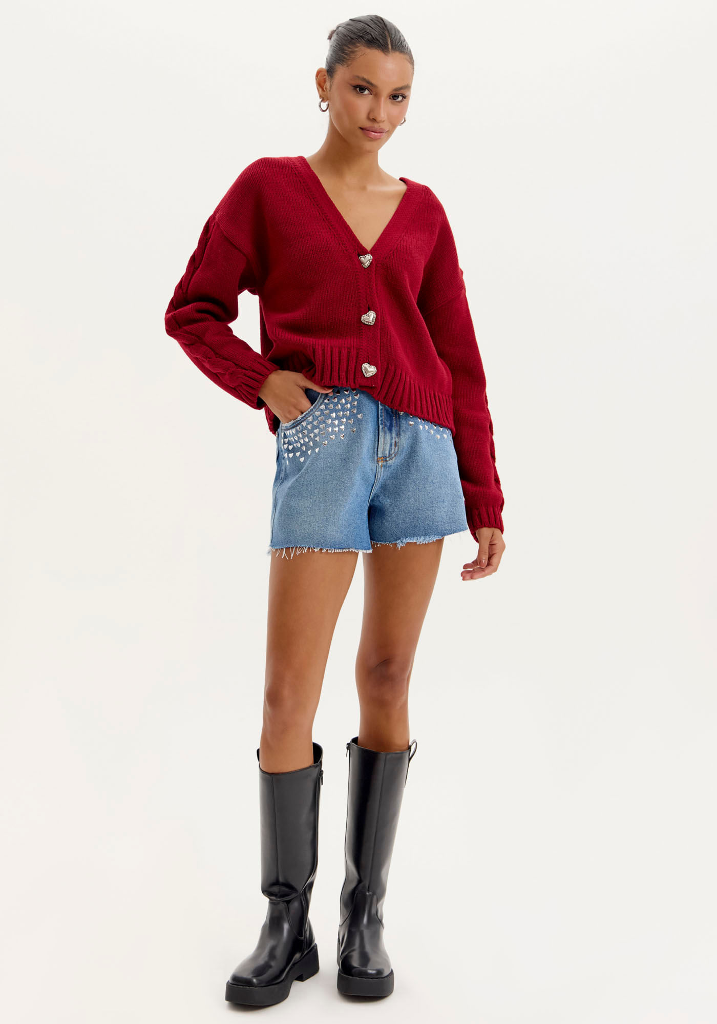 Short Grandfather Jeans
