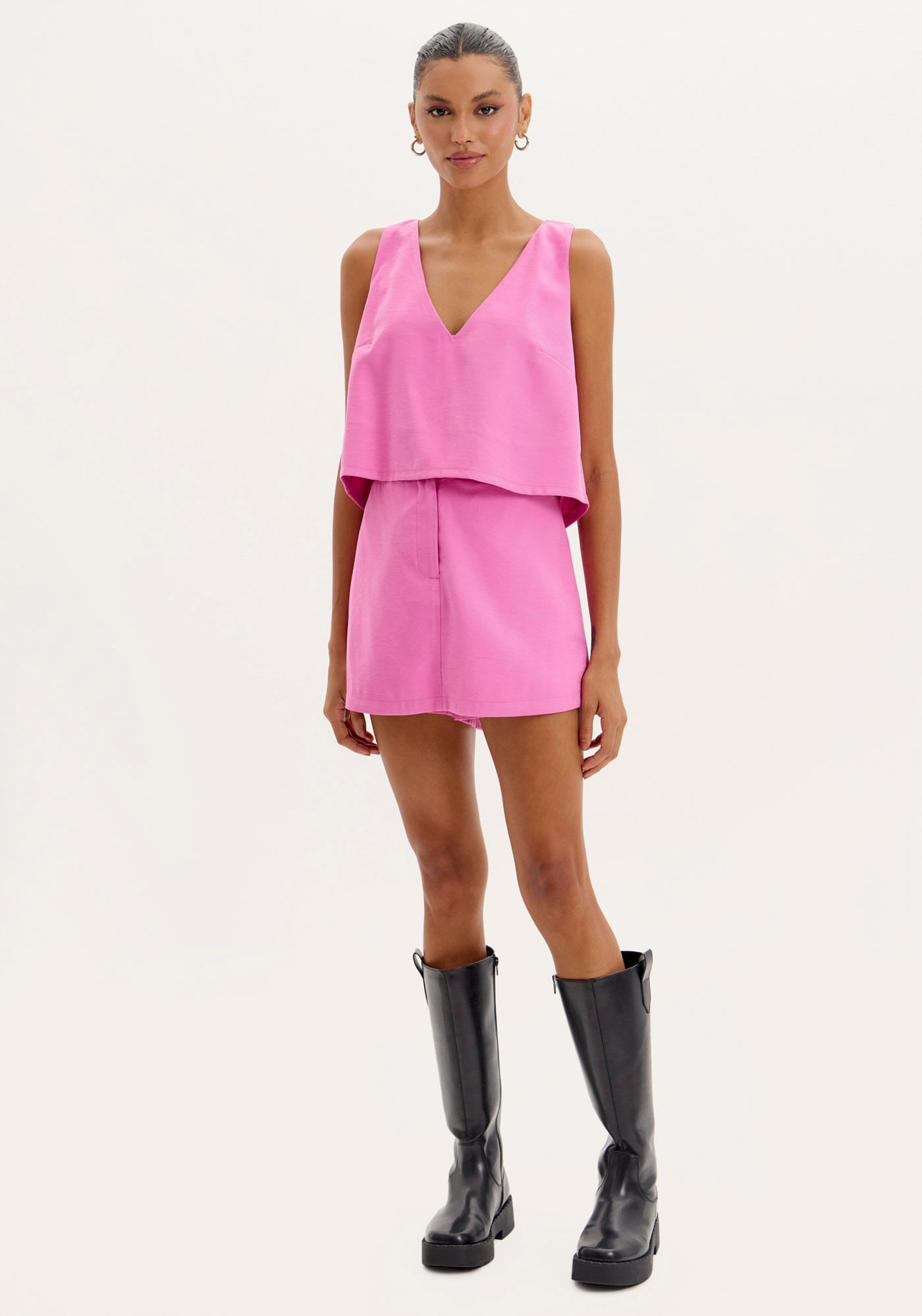 Short Saia com Fivela