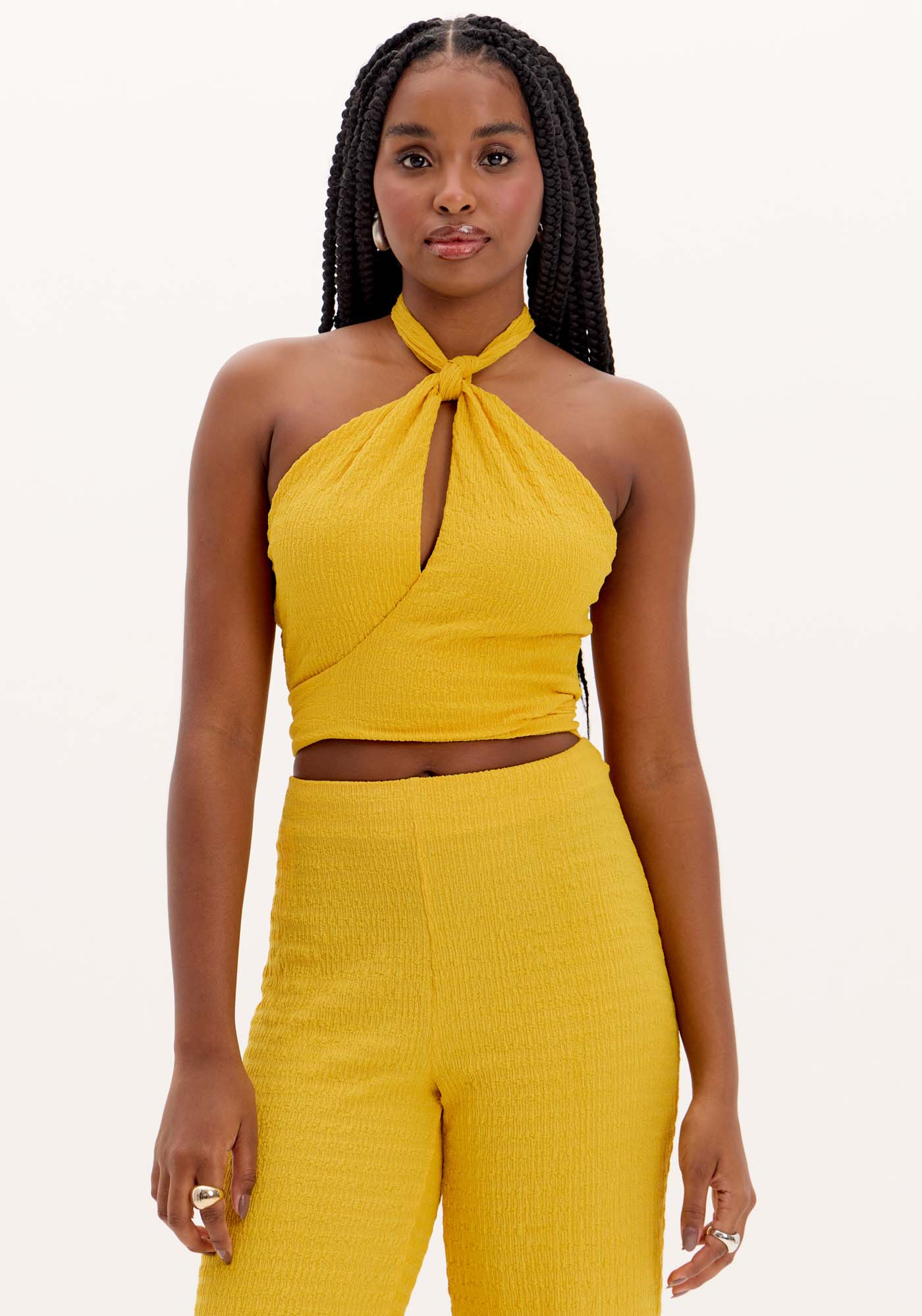 Blusa Cropped com Amarração