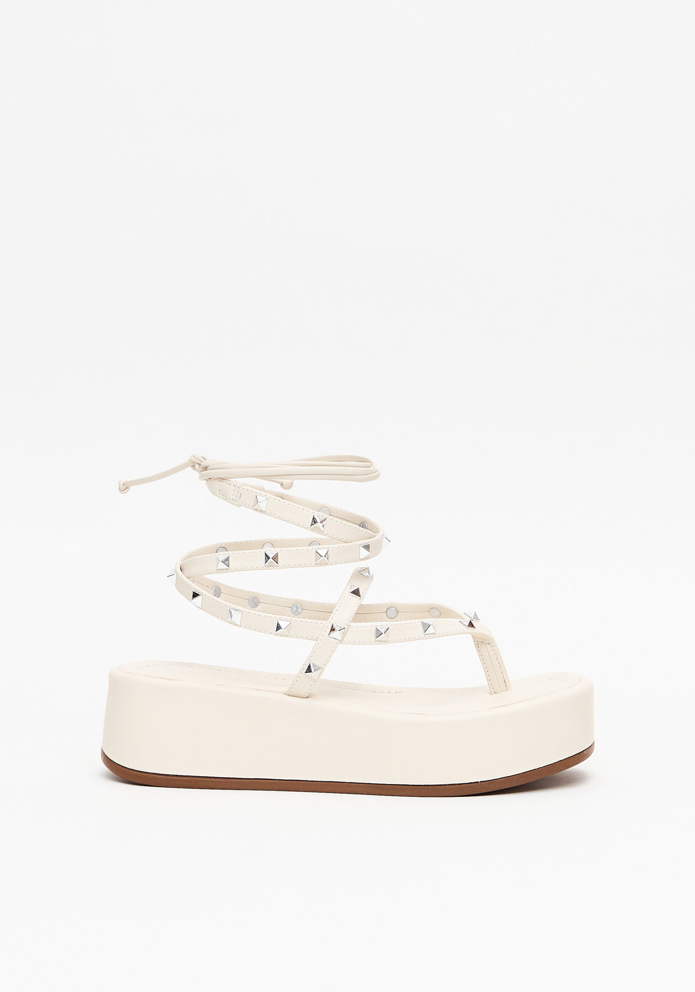 Sandália Flatform Amarração
