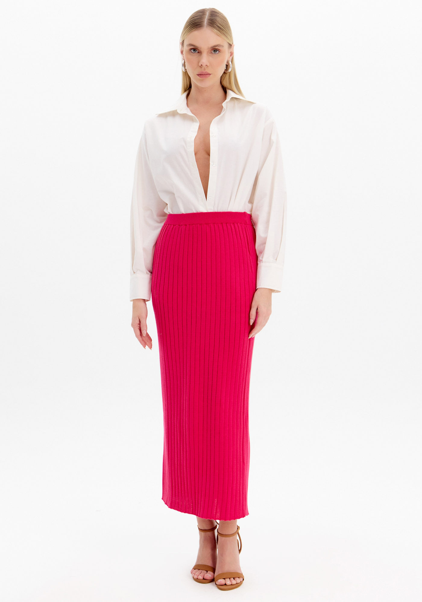Saia Midi Tricot
