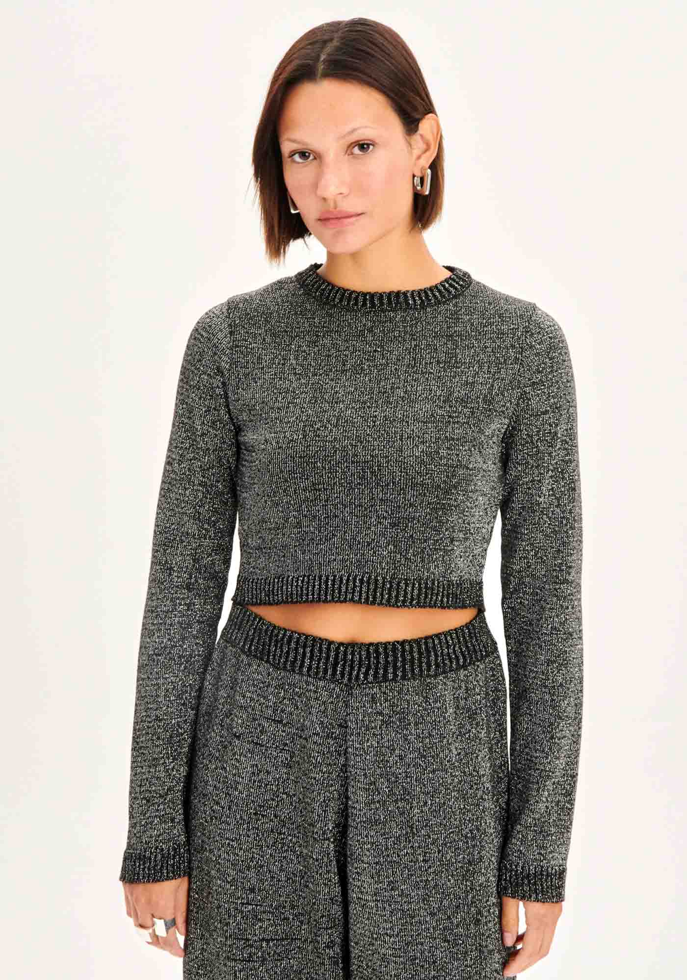 Blusa Tricot Manga Longa