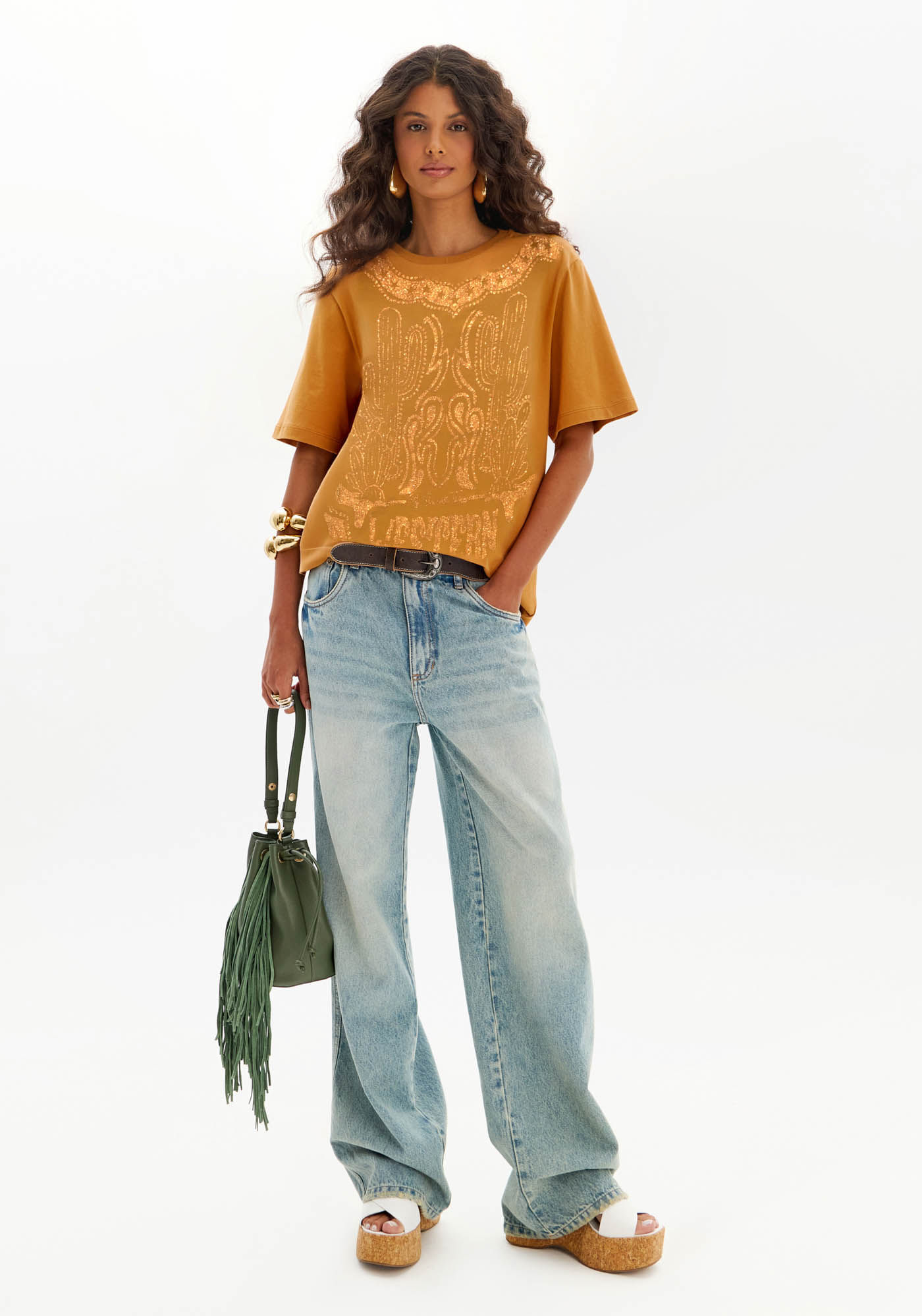 T-Shirt Oversized Estampada