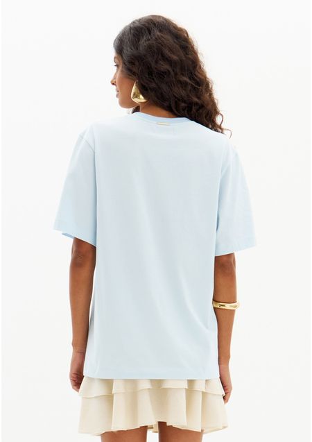 T-Shirt Oversized Com Estampa