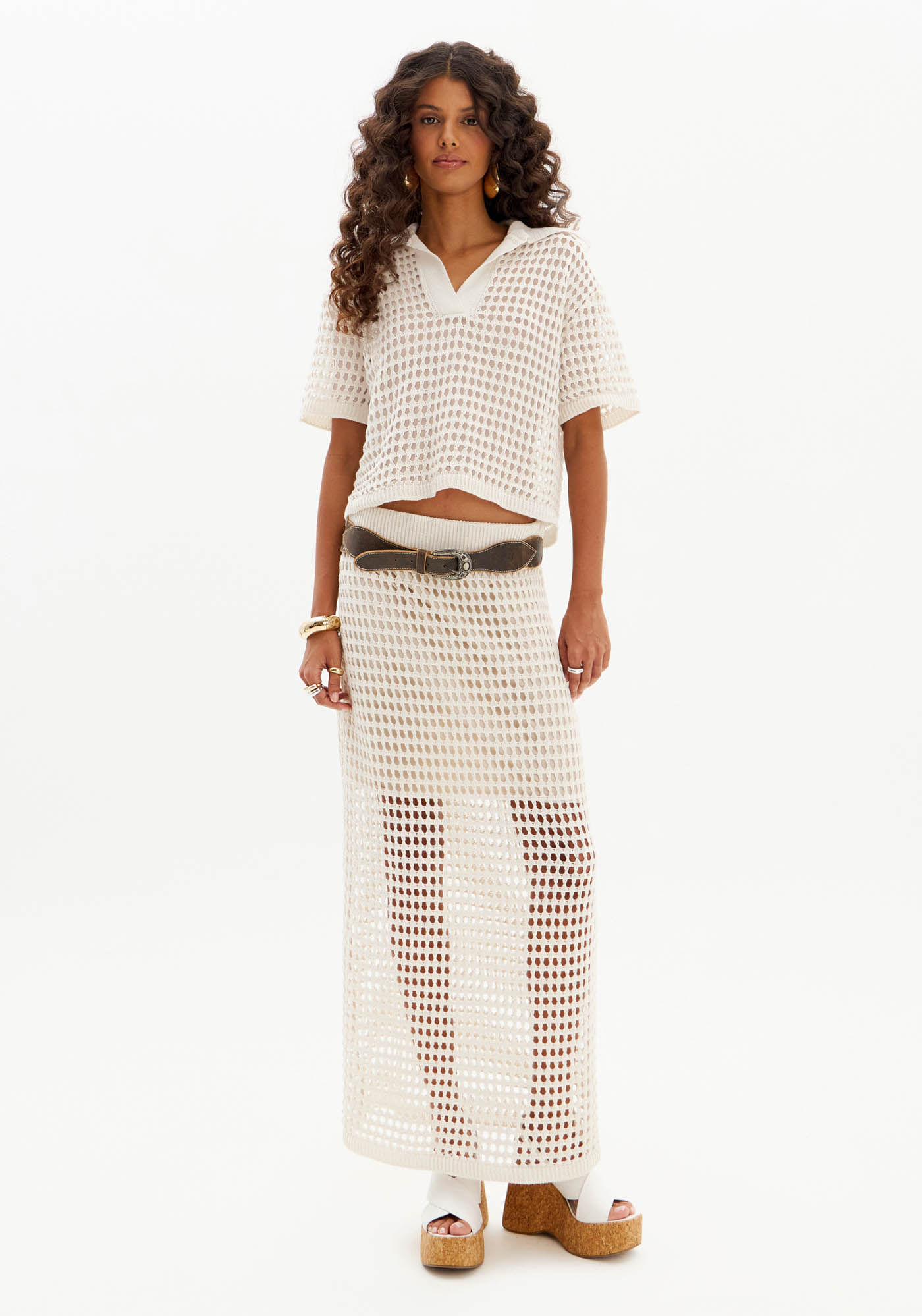 Saia Longa Tricot