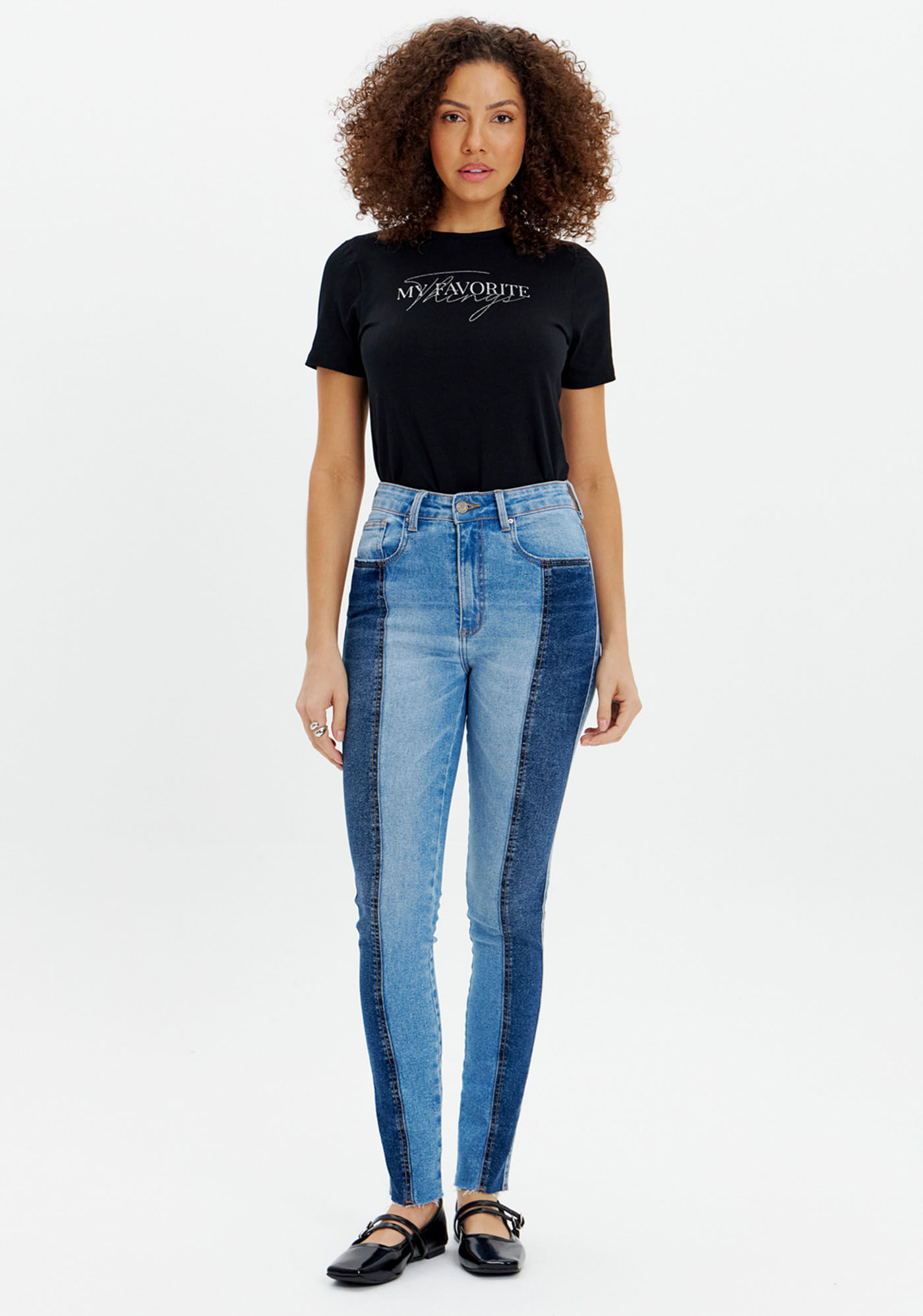 Calça Jeans Skinny Super High