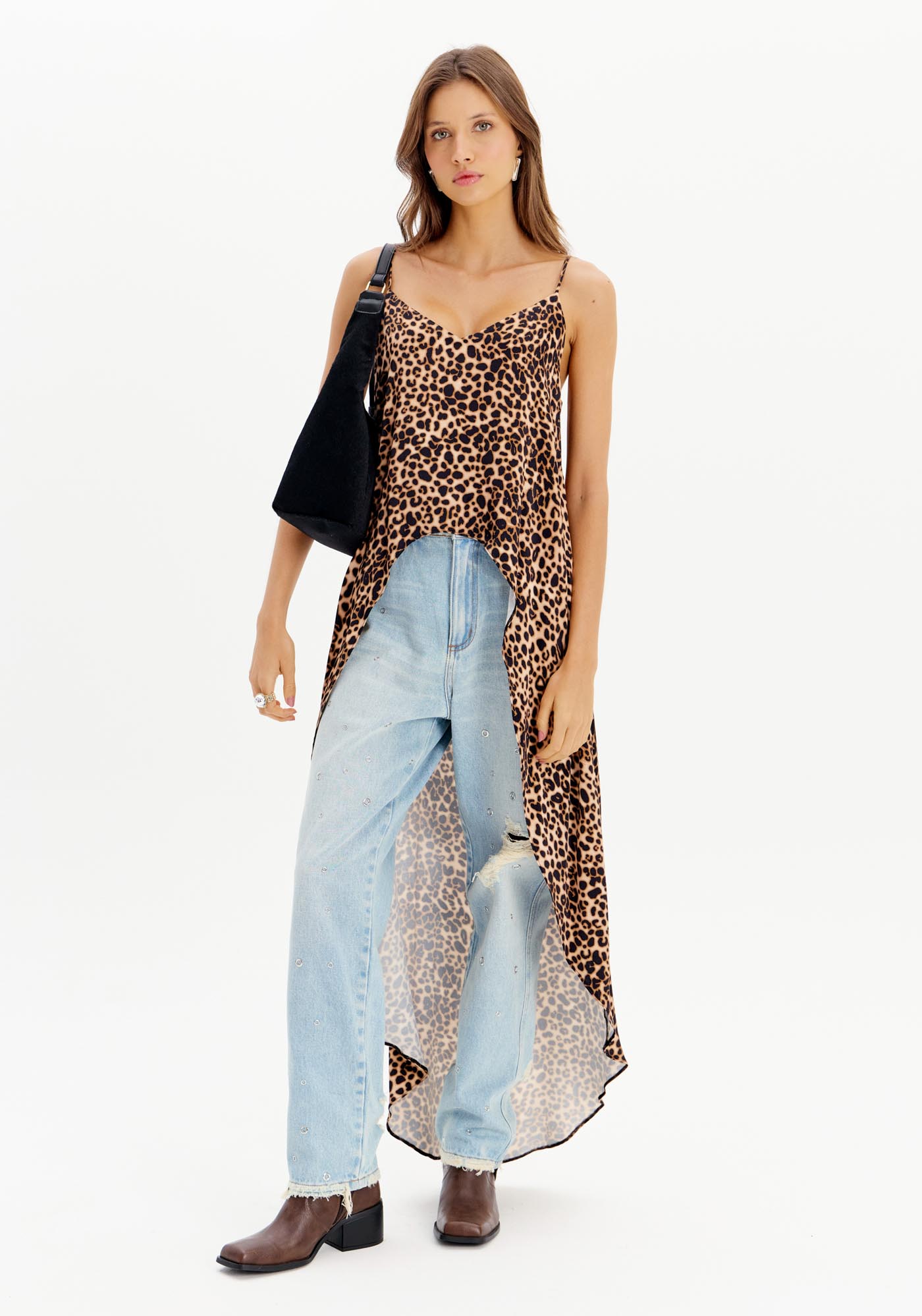 Blusa Mullet Animal Print
