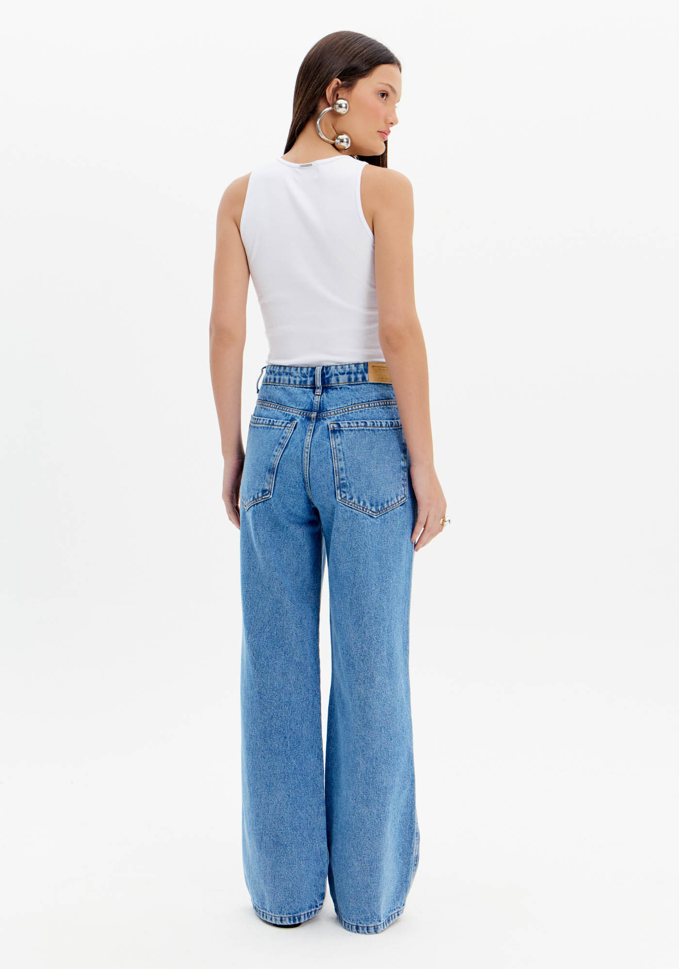 Calca Jeans Full Length Super High - My Favorite