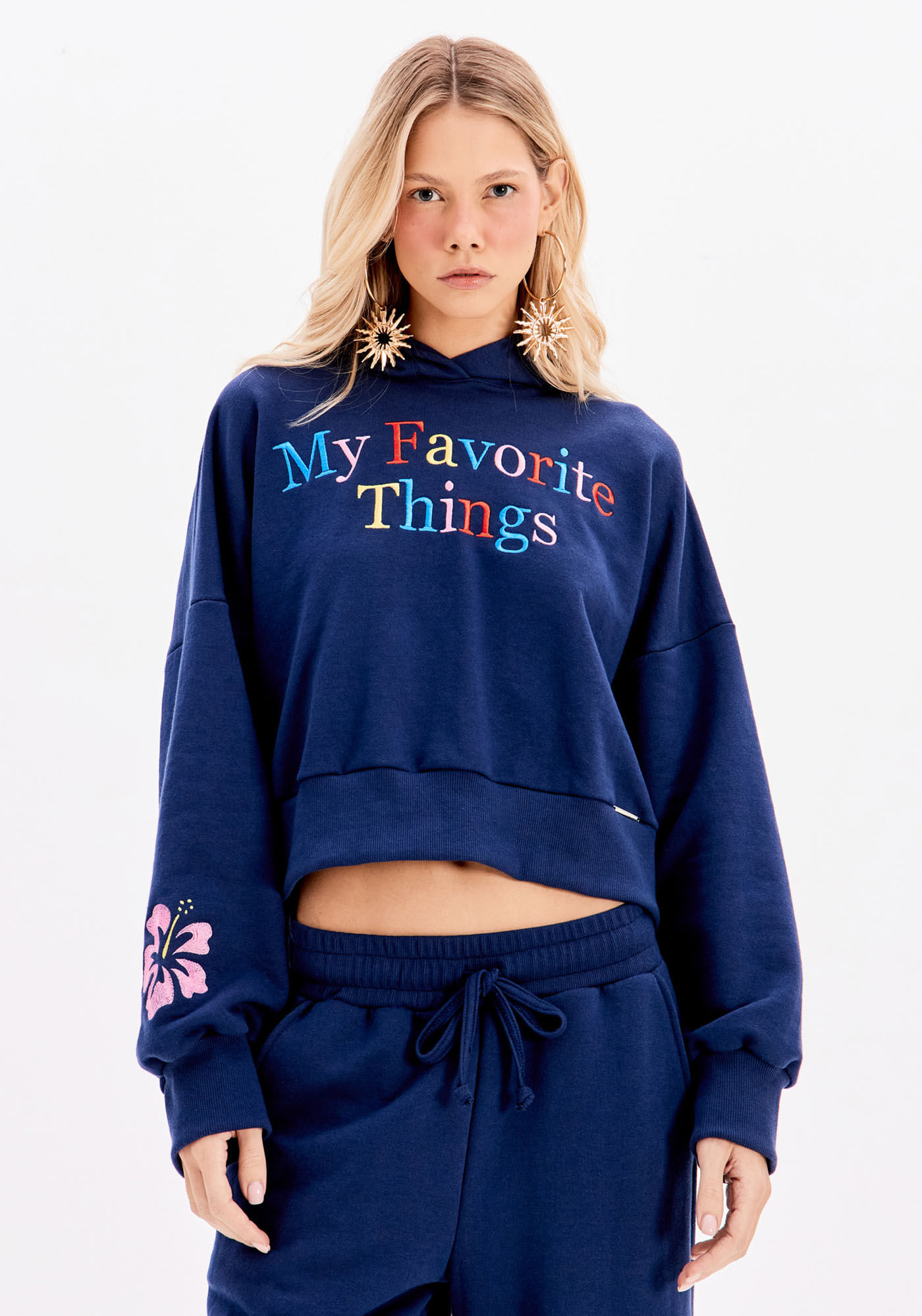 Moletom De Capuz Oversized