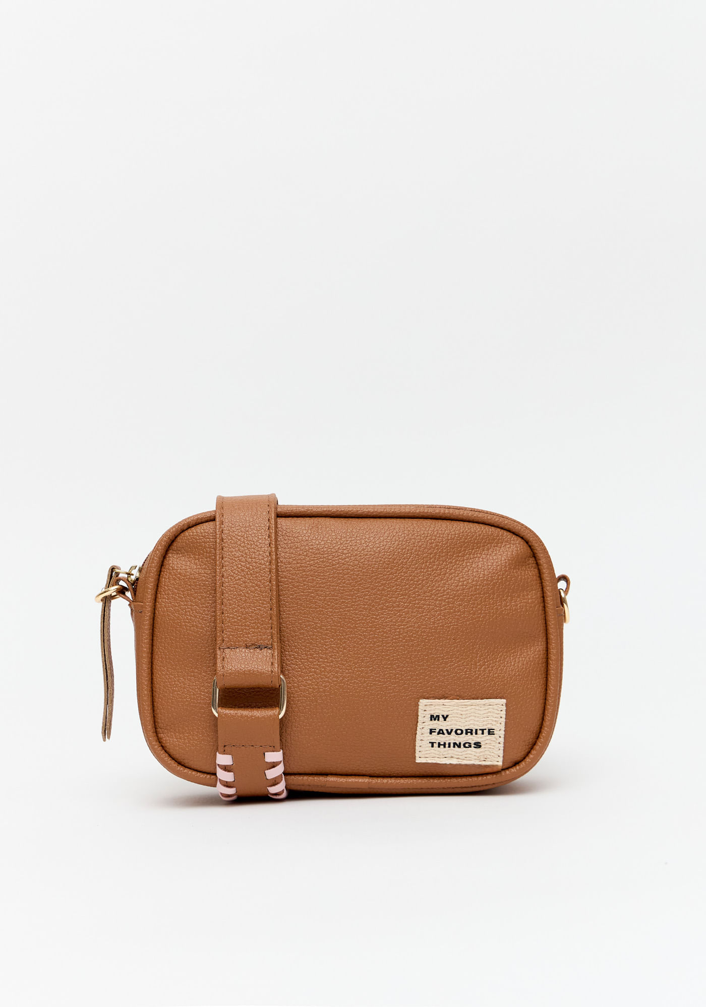 Bolsa Crossbody Com Alça Tramada