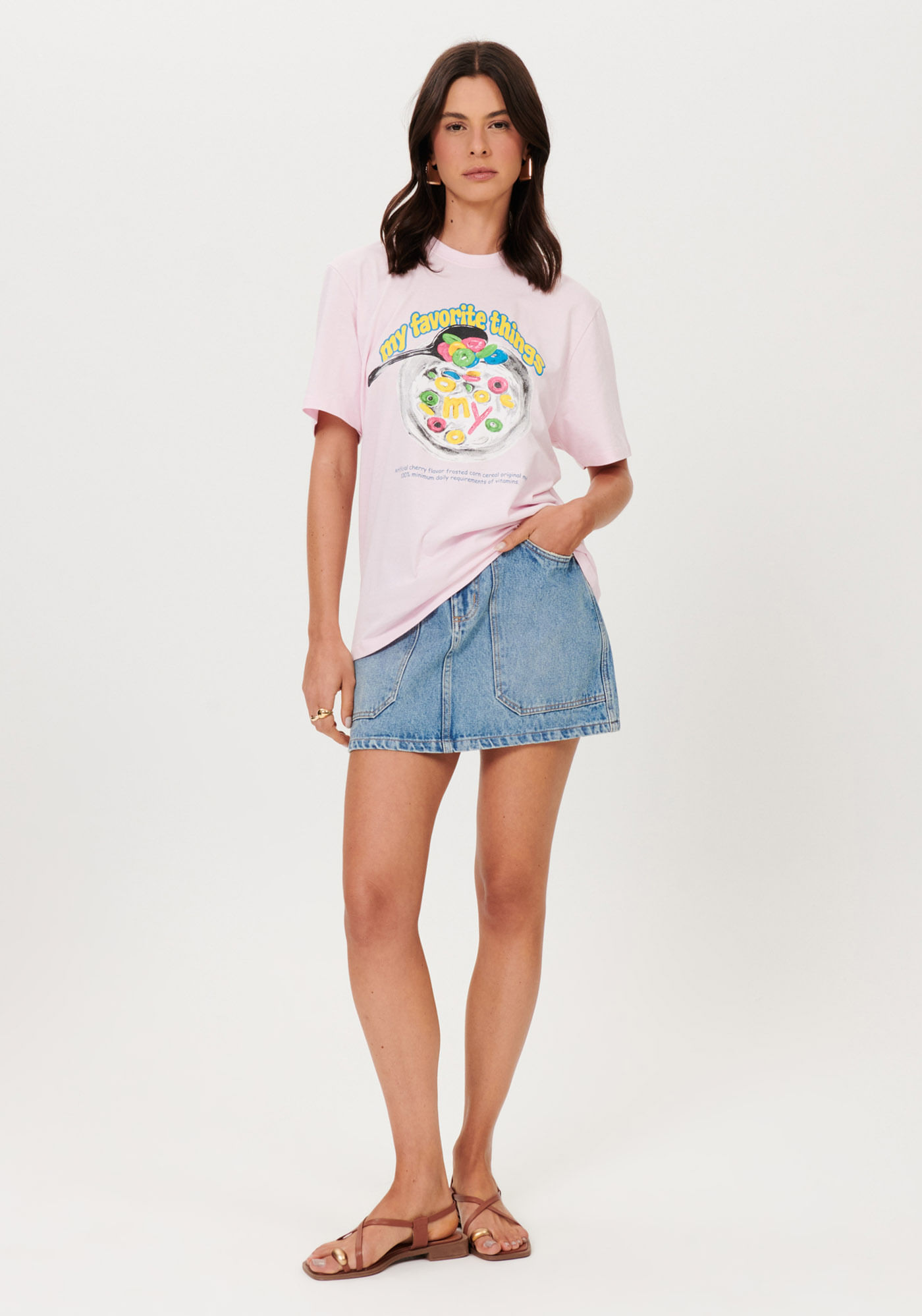 T-Shirt Oversized Estampada
