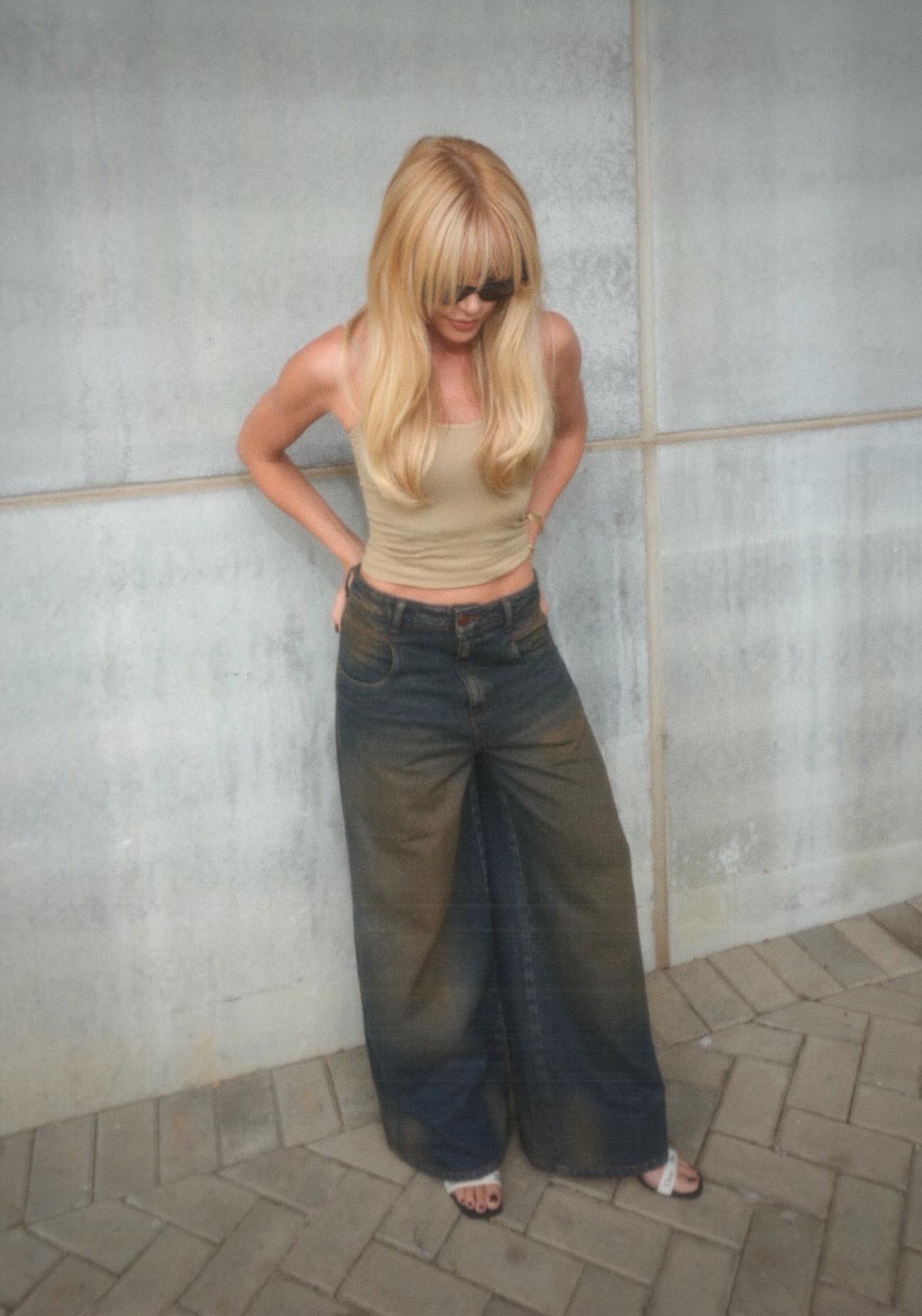 Calça Jeans Relaxed Cintura Média
