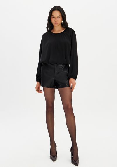 Blusa Balonê Manga Longa