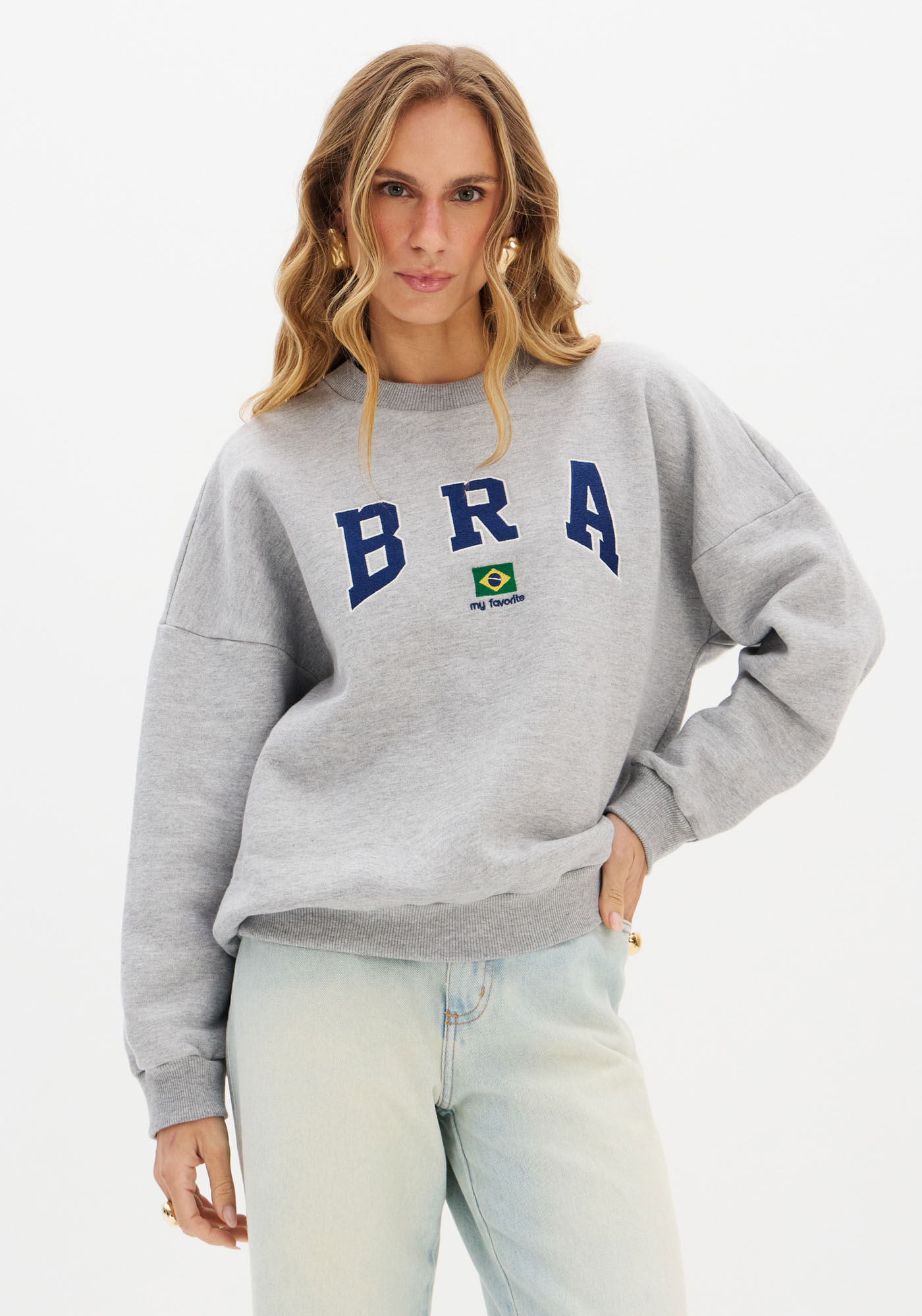 Moletom Oversized Brasil