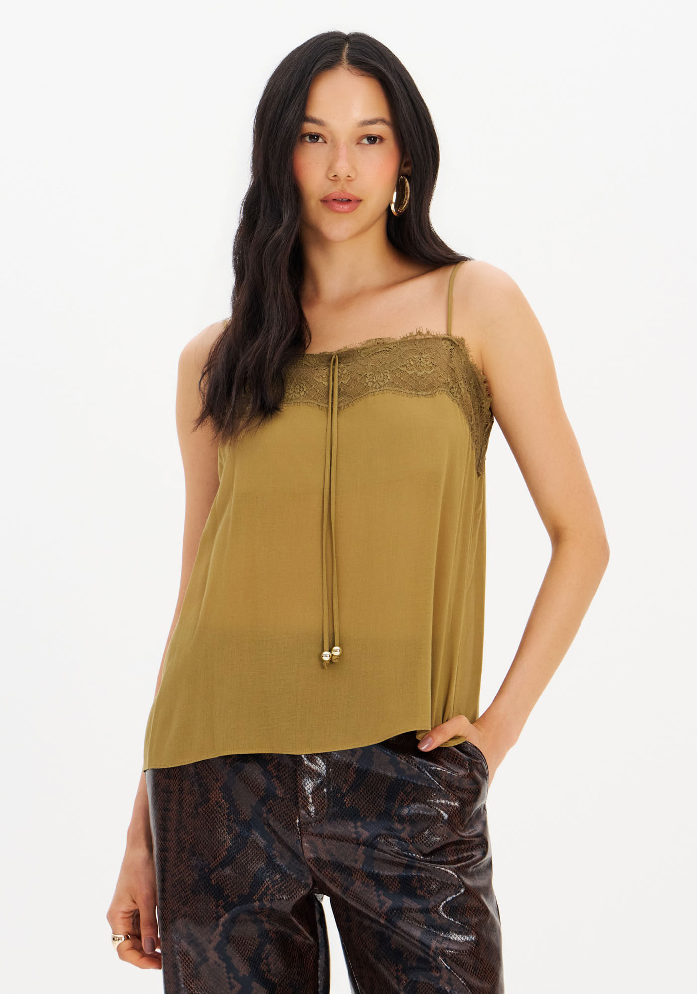 Blusa Solta De Alça