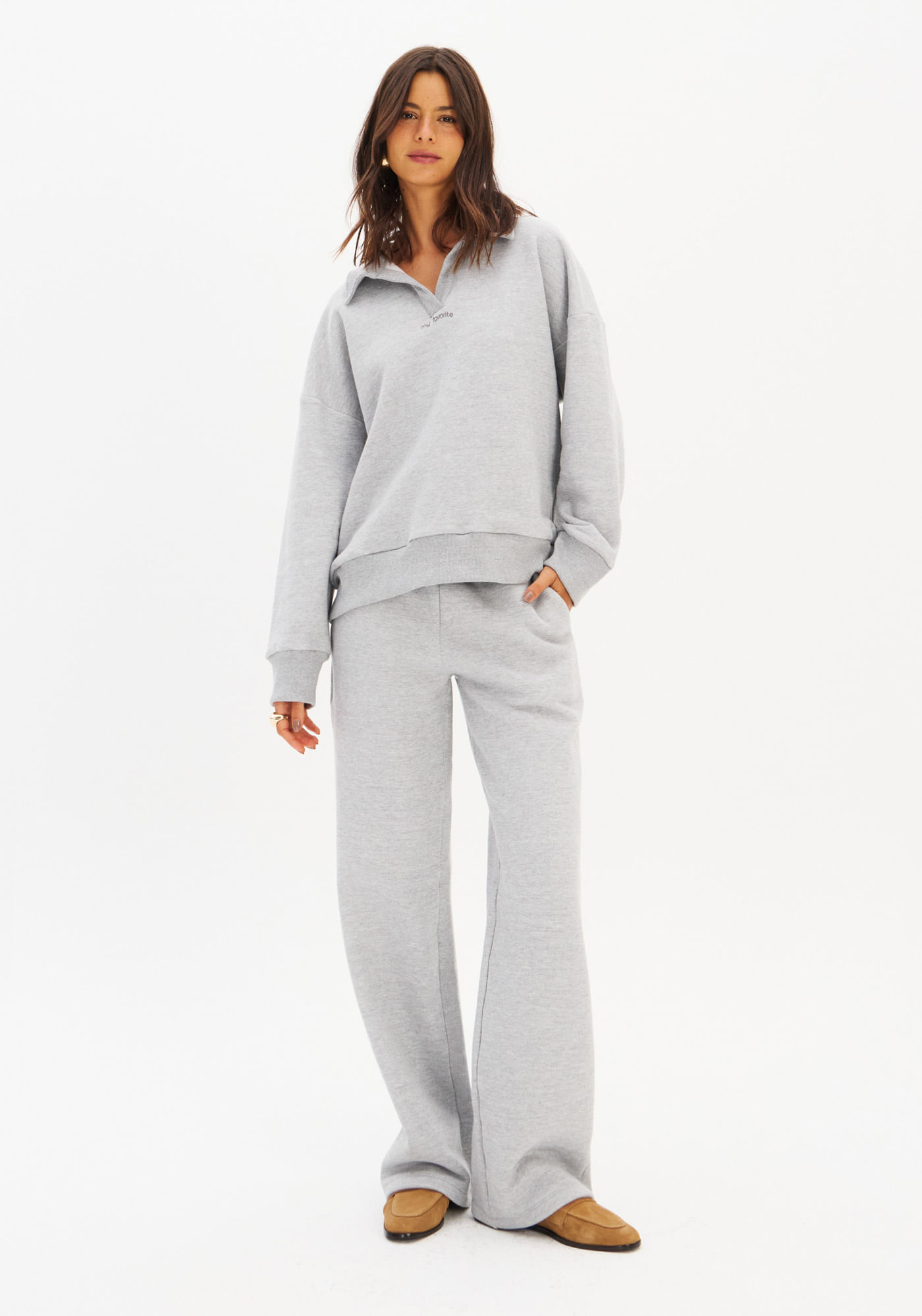 Calça Full Length Moletom